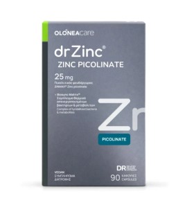 Olonea Dr Zinc Zinc Picolinate 25mg 90Caps