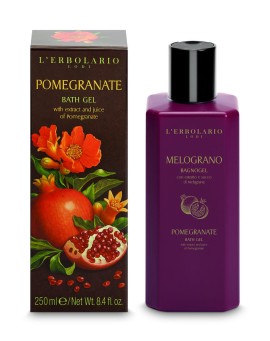 L Erbolario Pomegranate Bath Gel, Αφρόλουτρο 250ml