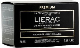 Lierac Premium La Creme Voluptuosa Αντιγηραντική Κρέμα Για Κανονικές Έως Ξηρές Επιδερμίδες Refill (Ανταλλακτικό) 50ml