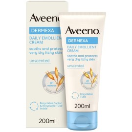 Aveeno Dermexa Daily Emollient Cream Ενυδατική Κρέμα Σώματος 200ml