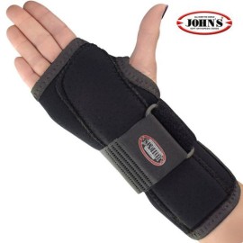 Johns Πηχεοκαρπικός Νάρθηκας Neoprene Δεξιός 120115 Μαύρο Large 1τμχ