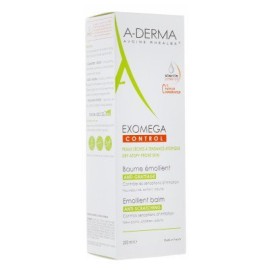 A-Derma Exomega Control Baume Emollient Μαλακτικό Βάλσαμο για το Ατοπικό & πολύ Ξηρό Δέρμα για Πρόσωπο & Σώμα, 200ml