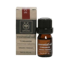 Apivita Essential Oil Cinnamon Αιθέριο Έλαιο Κάνελλα 5ml