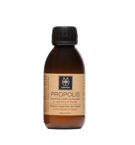 Apivita Propolis Βιολογικό Σιρόπι για το Λαιμό με Πρόπολη & Θυμάρι 150ml