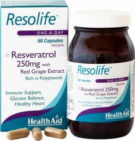 Health Aid Resolife 250mg 60 κάψουλες