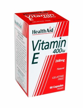 Health Aid Vitamin E 400iu 60 φυτικές κάψουλες