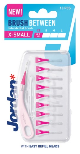 Jordan Brush Between Μεσοδόντια Βουρτσάκια (XS - 0,4mm) 10τεμ