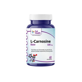 Full Health L-Carnosine Base 500mg 60 κάψουλες