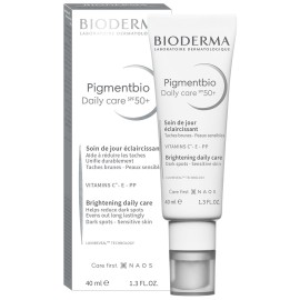 Bioderma Pigmentbio Daily Care SPF50+ Φωτεινότητα & Λείανση, Προστασία & Διόρθωση Κηλίδων - 40ml