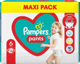 Pampers Pants Μέγεθος 6 (15kg+) - 36 Πάνες-βρακάκι