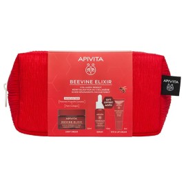 Apivita Beevine Elixir Promo Pack με Αντιρυτιδική Κρέμα για Σύσφιξη & Lifting Ελαφριάς Υφής 50ml & Δώρο Ορός Σύσφιξης & Lifting 10ml ,Αντιρυτιδική Κρέμα Lifting για τα Μάτια & τα Χείλη 5ml