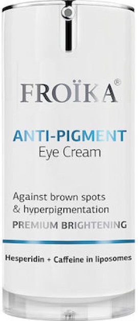 Froika Anti-Pigment Κρέμα Ματιών κατά των Μαύρων Κύκλων & των Πανάδων 15ml