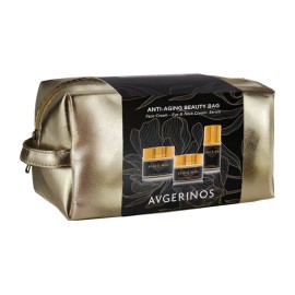 Avgerinos Cosmetics Anti-aging Beauty Bag Σετ Περιποίησης για Αντιγήρανση & Ενυδάτωση 4τμχ