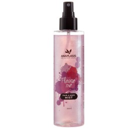 Anaplasis Hair & Body Mist Please Me - Ροζ Shimmer Με Άρωμα Από Άνθη Πορτοκαλιάς 200ml
