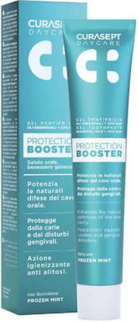 Curaprox Curasept Daycare Toothpaste Protection Booster Frozen Mint Οδοντόκρεμα Καθημερινής Χρήσης, 75ml