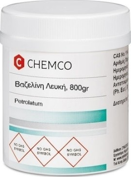 Chemco Petrolatum Βαζελίνη Λευκή, 800gr