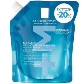 La Roche Posay Effaclar (Promo -20%) Purifying Foaming Gel Refill Τζελ Καθαρισμού για Λιπαρό Δέρμα με Τάση Ακμής 400ml