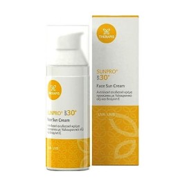 Therapis Sunpro Sun Cream Αντηλιακή Κρέμα Προσώπου SPF30 50ml