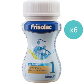 Frisolac 1 Ready For Consumption Milk 420ml (6bottlesx70ml)