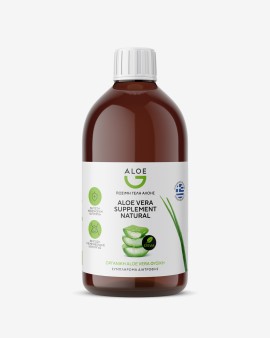 Genomed Aloe G Οργανική Πόσιμη Gel Aloe Vera Φυσική (Στέβια) 1L