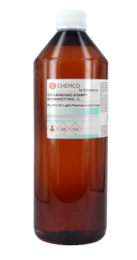 Chemco Παραφινέλαιο Ελαφρύ Φαρμακευτικό, 1lt
