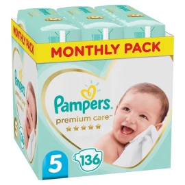 Pampers Premium Care Μέγεθος 5 [11-16kg] 136 Πάνες