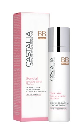 Castalia Sensial BB Medium Cream SPF15 Κρέμα Προσώπου Με Χρώμα 40ml