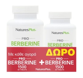 Natures Plus Promo Pro Berberine 1500mg 60 & 30 Tablets