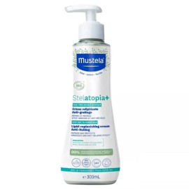 Mustela Stelatopia+ Lipid-Replenishing Cream Κρέμα Αναπλήρωσης Λιπιδίων Κατά του Κνησμού για Πρόσωπο & Σώμα 300ml