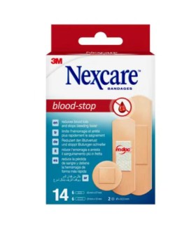 3Μ Νexcare Επιθέματα Blood-stop Διάφορα Μεγέθη 14τμχ