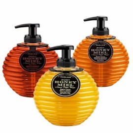 Perlier Honey Shower Cream Gift Set με Αφρόλουτρα Honey 250ml Honey & Cinnamon 250ml και Honey & Ginger 250ml
