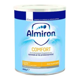 Nutricia Almiron Comfort Γάλα Για Την Αντιμετώπιση Της Δυσκοιλιότητας Για Βρέφη Από Την Γέννηση 400gr