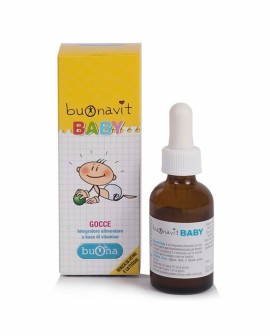Buonavit Baby Drops,Συμπλήρωμα Διατροφής με Βιταμίνες 20ml Buona