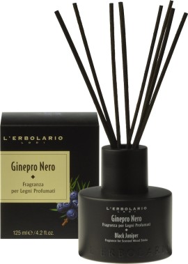 L Erbolario Αρωματικό Χώρου με Sticks Ginepro Nero Black Juniper 125ml