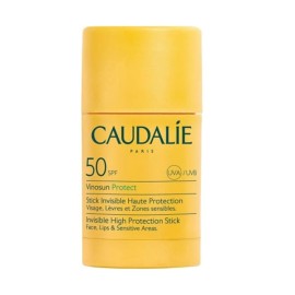 Caudalie Vinosun Protect Invisible Stick SPF50 Αντηλιακό Stick για Πρόσωπο, Χείλη & Ευαίσθητες Περιοχές 15g