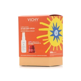 Vichy Promo Pack Capital Soleil UV-Age Daily SPF50+ Αντηλιακό Προσώπου με Χρώμα Light 40ml με ΔΩΡΟ Liftactiv Collagen 16 Κρέμα Ημέρας 15ml