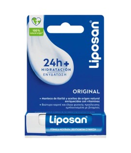 Liposan Original Lip Balm Περιποίησης Χειλιών Χωρίς Χρώμα, 4.8g