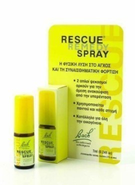 Bach Rescue Spray Ανθοϊάμα Για Την Συναισθηματική Ισορροπία 7ml