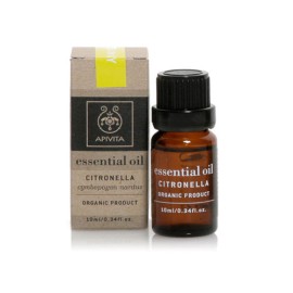 Apivita Essential Oil Citronella Αιθέριο Έλαιο Σιτρονέλα 10ml