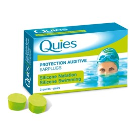 Pharmaq Quies Ωτοασπίδες από Σιλικόνη Κατάλληλες για Κολυμβητές, 3 ζευγάρια