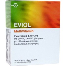 Eviol MultiVitamin Πολυβιταμίνη για Ενέργεια & Τόνωση, 30 caps