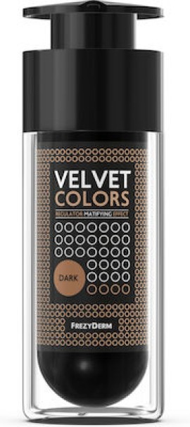 Frezyderm Velvet Colors Dark Μake Up Με Ματ Αποτέλεσμα & Βελούδινη Υφή 30ml