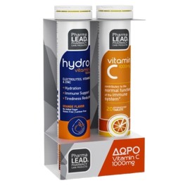 Pharmalead Combo Pack Hydro Vitamic C & Vitamin C 1000mg 2x20eff.tabs
