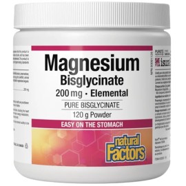 Magnesium Bisglycinate Pure 200mg 120g