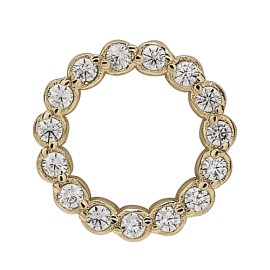 Verame Cecilia Gold Charm Υποαλλεργικό Γούρι Charm (Χρυσό χρώμα)