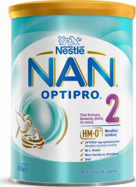 Nestle Γάλα σε Σκόνη Nan Optipro 2 6m+ 800gr
