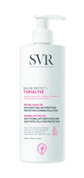 SVR Topialyse Baume Protect+ Θρεπτική Κρέμα Σώματος & Προσώπου για Πολύ Ξηρό Δέρμα 400ml