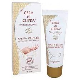 Cera di Cupra Mani Hand Cream With Virgin Beewax Κρέμα Χεριών με Κερί Μέλισσας 75ml