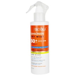 Froika Sunscreen Dry Mist Αντηλιακό Διάφανο Μη Λιπαρό για Ευαίσθητη & Μη Ανεκτική στον Ήλιο Επιδερμίδα 250ml