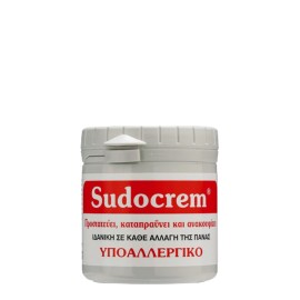 Sudocrem Cream Καταπραϋντική Κρέμα για την Αλλαγής της Πάνας με Αντιερεθιστικούς Παράγοντες 125gr Vianex